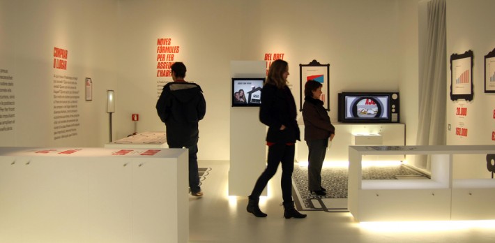 Exposició Barcelona Palau Robert Habitatge