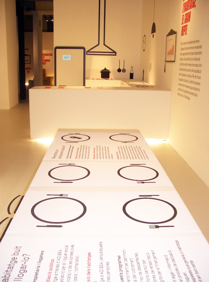 Exposició Barcelona Palau Robert Habitatge