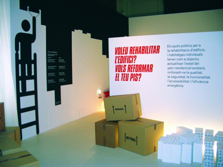 Exposició Barcelona Palau Robert Habitatge