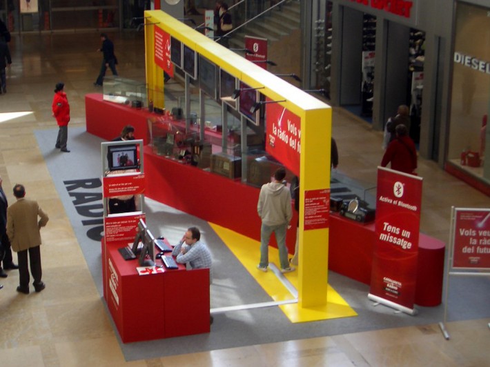 Estand, stand; catalunya ràdio, l'illa, Barcelona