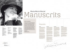 MARIA-MERCÈ MARÇAL. Manuscrits