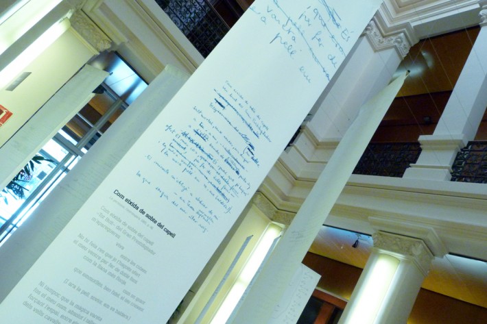 Exposició , exposición, exhibition Barcelona Palau Robert Maria-Mercè Marçal
