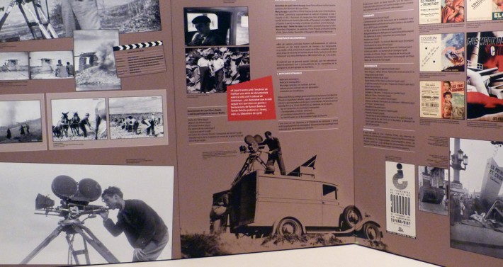 Exposició, exposición, exhibition, guerra civil, filmoteca catalunya, Barcelona film archive