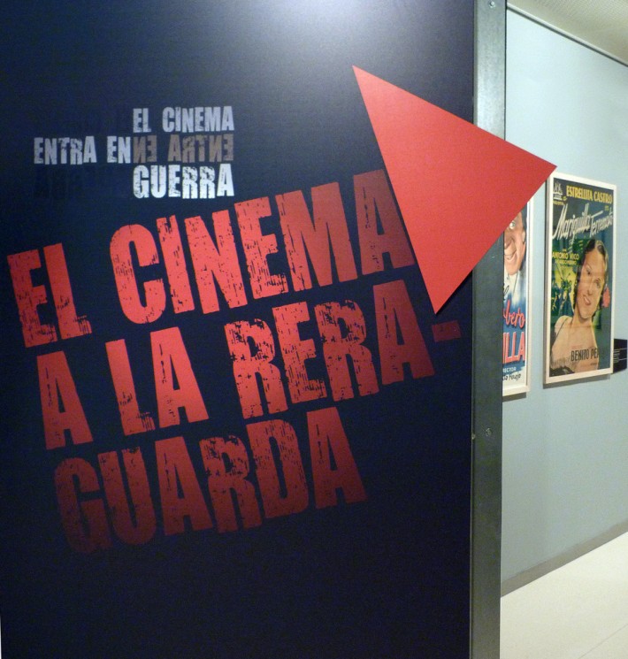 Exposició, exposición, exhibition, guerra civil, filmoteca catalunya, Barcelona film archive