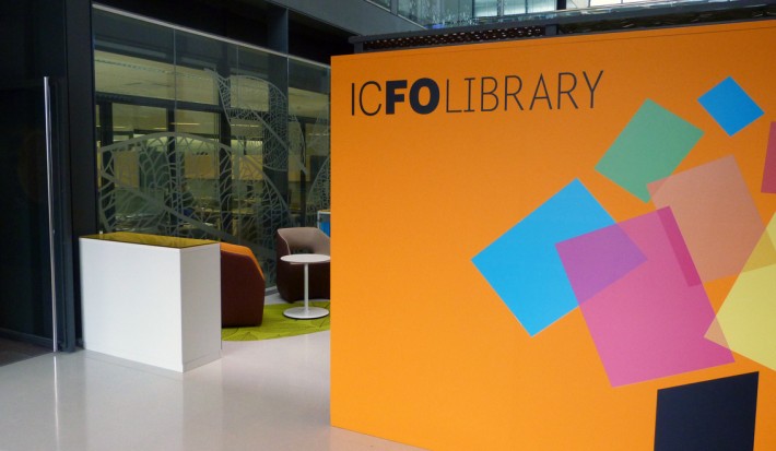 ICFO, The Institute of photonics science, Biblioteca, Library,