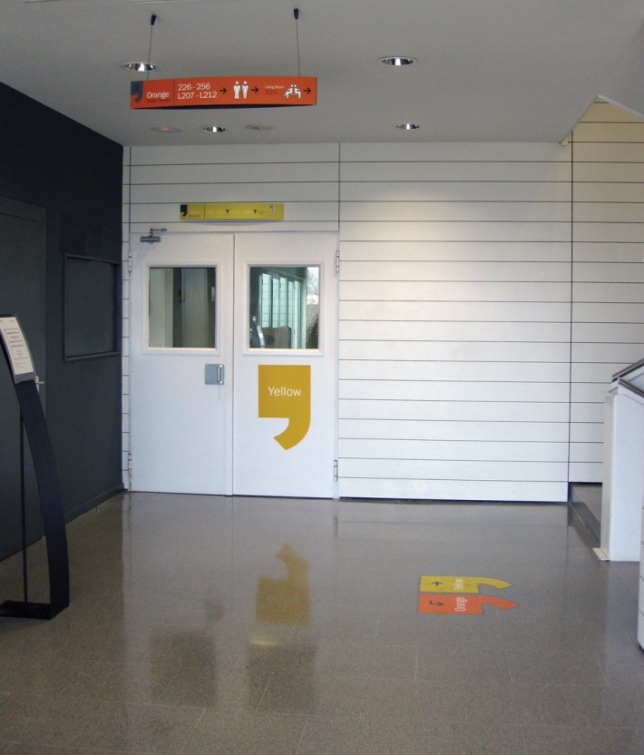ICFO, The Institute of photonics science, retolació, senyalització, rotulación, signage