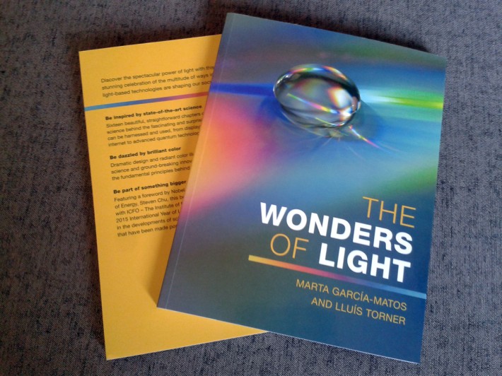 ICFO, Institut de ciències fotòniques, The Institute of Photonic Sciences, Barcelona, The wonders of light, llibre, libro, book, outreach, Cambridge University press