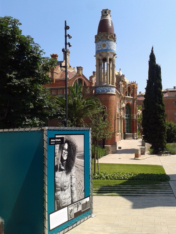 Exposició, exposición, exhibition, United Nations University, Barcelona, Sant Pau, women migration.women work