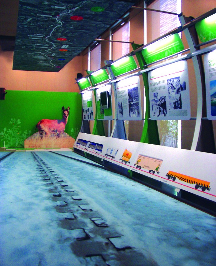 FGC, Ferrocarrils de la Generalitat de Catalunya, Cremallera de Núria, exposició, exposición, exhibition, comunicació corporativa, transport públic, transporte público, public transport